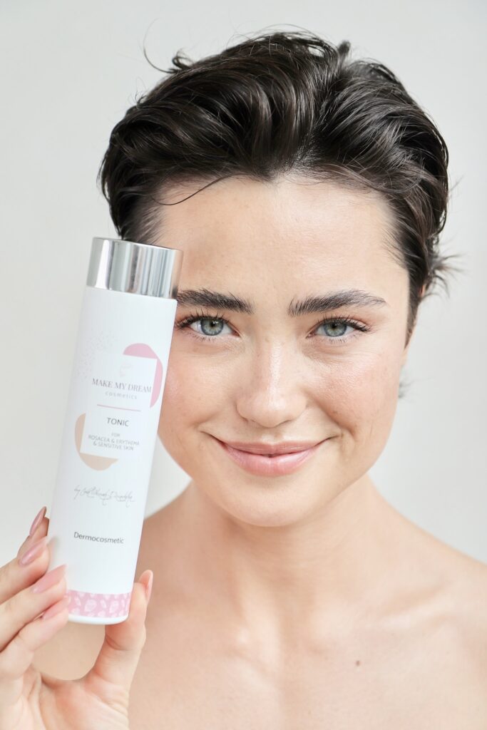 Tonik do skóry wrażliwej, naczyniowej i z trądzikiem różowatym